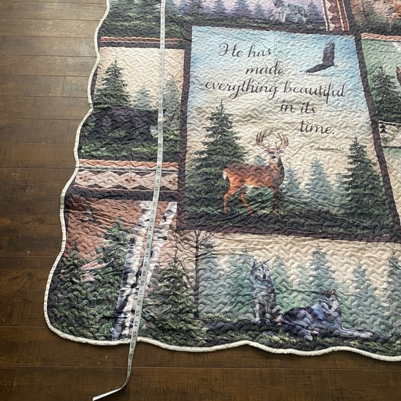 Nature sense Religious throw - Picture 2 of 11